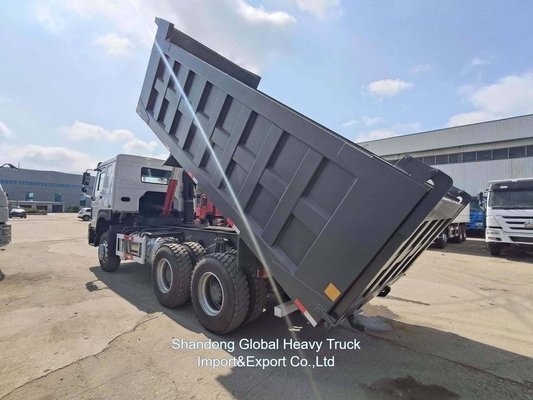 Sinotruck 6X4 HOWO 10 ruedas de trabajo pesado 18 19 20cbm 20m3 camiones nuevos usados tirador tirador camión de descarga