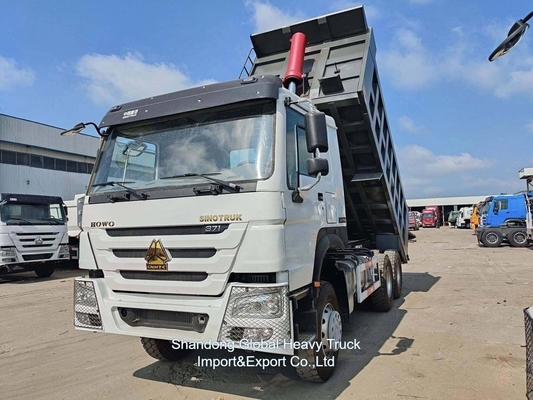 Camión de basura usado Sinotruck 6*4 Camión de basura de baja velocidad Precio de fábrica 10 ruedas