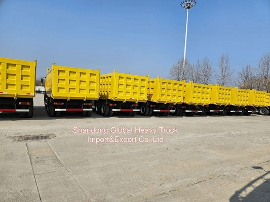 Nuevo Sinotruk HOWO 30 toneladas de carga pesada Sino Cargo 20cbm 6X4 371HP 380HP 400HP Fuera de la carretera camiones de descarga para el transporte