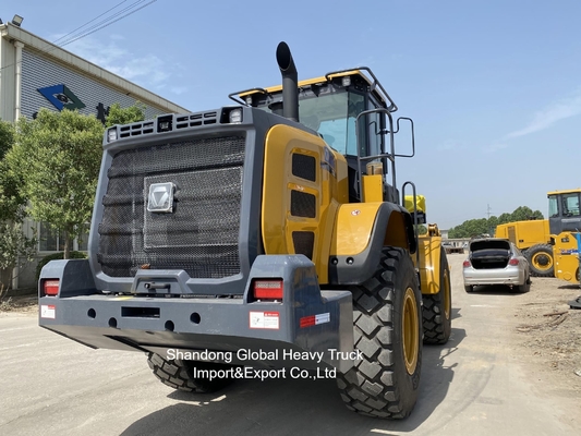 Nueva venta caliente 5 toneladas 4X4 Mini motor diesel Cargador de ruedas delanteras Zl50gn con 3.0m3 Rock Bucket
