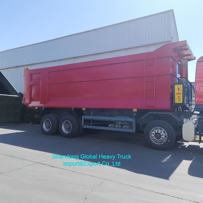 Fábrica Siontruk HOWO Tx 380HP 400HP 500HP camión de descarga camión Euro2 6*4 8*4 camión de descarga