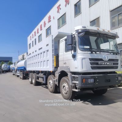 Camión volquete Shacman F3000 380HP 8×4 de servicio pesado con capacidad de carga de 50t para minería y construcción