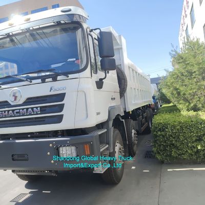Camión volquete Shacman F3000 380HP 8×4 de servicio pesado con capacidad de carga de 50t para minería y construcción