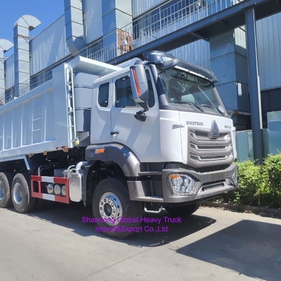 HOWO 10 ruedas 371 380HP 400HP 430HP Minería de desvío de tiradores camiones de descarga camiones usados