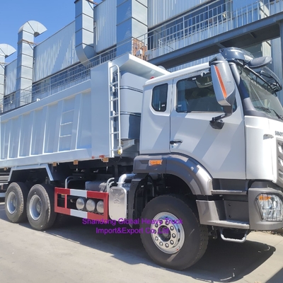 HOWO 10 ruedas 371 380HP 400HP 430HP Minería de desvío de tiradores camiones de descarga camiones usados