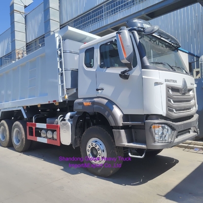 12 ruedas Hohan Sinotruk usado HOWO 8X4 Ex N Nx camión de descarga 371HP 380HP