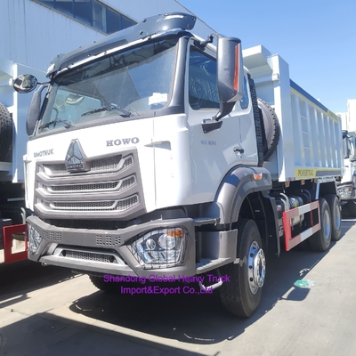 12 ruedas Hohan Sinotruk usado HOWO 8X4 Ex N Nx camión de descarga 371HP 380HP
