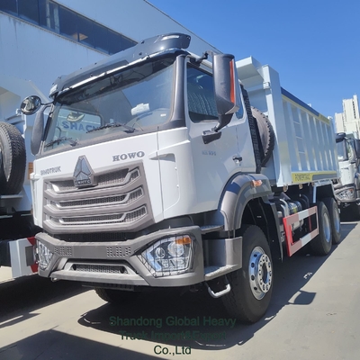 Sinotruk Nx 6X4 371HP 400HP Dumpertipper Diesel Sinotruk 10 ruedas 12 ruedas usadas HOWO camión de basura