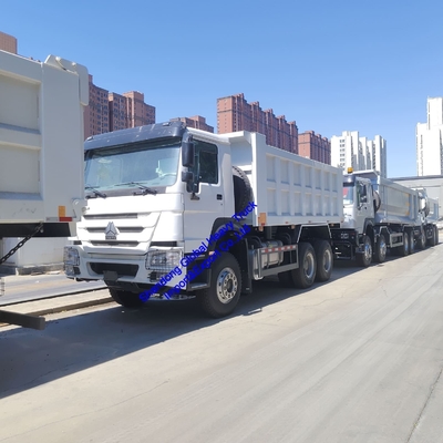 Sinotruk HOWO de alta calidad camión de descarga usado LHD/Rhd Diesel 400 caballos de fuerza 6X4 camión de descarga