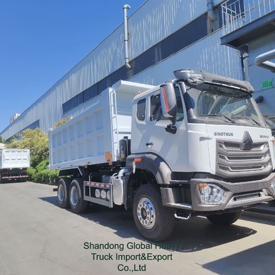 Sinotruk Nx 6X4 371HP 400HP Dumpertipper Diesel Sinotruk 10 ruedas 12 ruedas usadas HOWO camión de basura