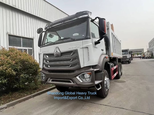 Sinotruk Nx 6X4 371HP 400HP Dumpertipper Diesel Sinotruk 10 ruedas 12 ruedas usadas HOWO camión de basura