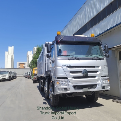 Nuevo y usado 351/371/375/380/400/460/500/540HP Shacman Sinotruck 8*4 HOWO camión volcado