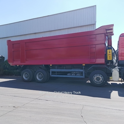 Sinotruk / HOWO Sitrak F3000 A7 371HP 8X4 6X4 Tracador con tirador de basura manual Camión usado