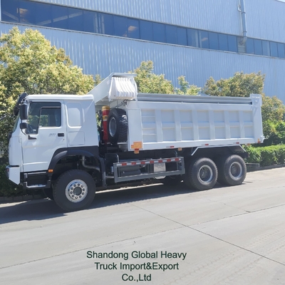 Mejor estado 6*4 10 neumáticos camión de descarga Sinotruk Nx Hohan camión de descarga de minería de 30 toneladas en venta
