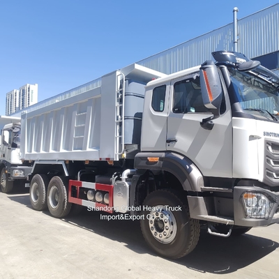 Mejor estado 6*4 10 neumáticos camión de descarga Sinotruk Nx Hohan camión de descarga de minería de 30 toneladas en venta