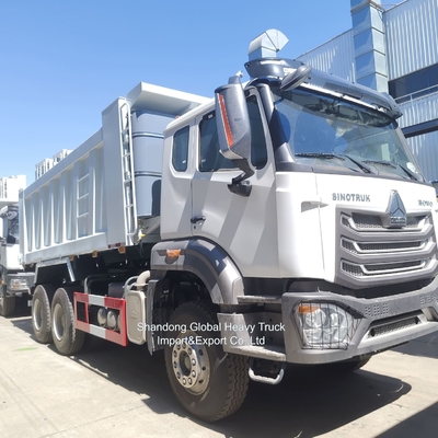 Mejor estado 6*4 10 neumáticos camión de descarga Sinotruk Nx Hohan camión de descarga de minería de 30 toneladas en venta