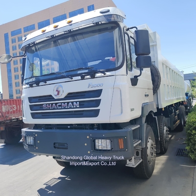 Camión volquete Shacman F3000 doble puente, Rey de cien toneladas, con aire acondicionado y cerradura antirrobo