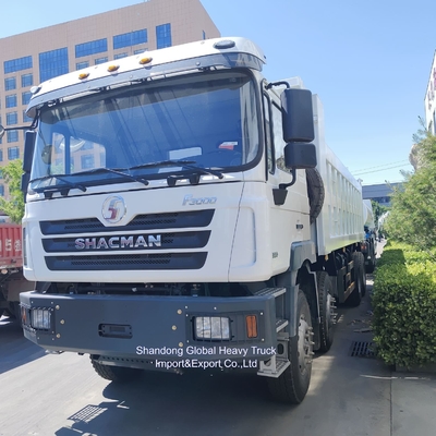 Precio barato camiones tirador de basura 8 * 4 12 ruedas camiones tiradores de basura fábrica de carga pesada Shacman tirador