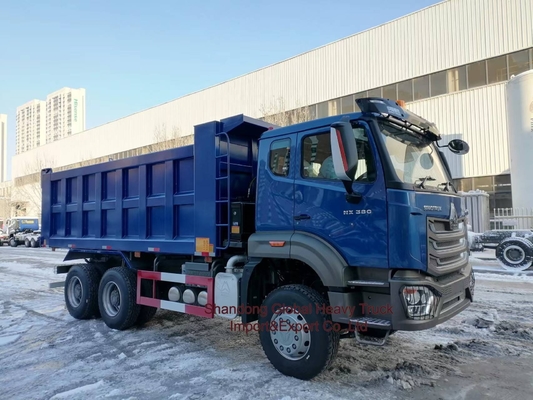 Sinotruk HOWO Nx Tx de segunda mano 10 ruedas 371 CV 6X4 camión de minería