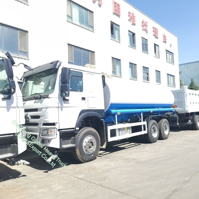Sino HOWO Marca 6*4 20000L Cisterna de agua potable Cisterna de agua de acero inoxidable