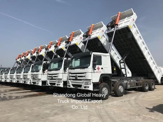 Venta global en caliente HOWO 371hp 380hp camión de basura 35 toneladas camión de basura