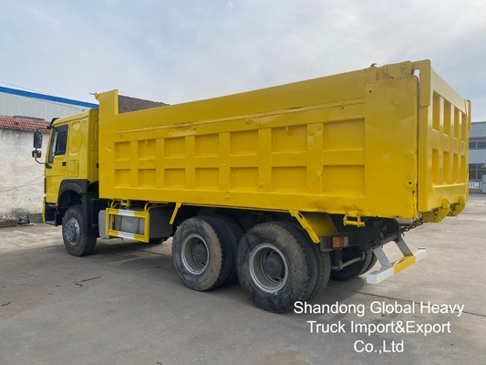 Camión volquete Sinotruk HOWO 6X4/8X4 A7/T7 usado de 10/12 ruedas, 371 CV/380 CV, 18-25 m³ para trabajo pesado