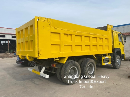Camión volquete Sinotruk HOWO 6X4/8X4 A7/T7 usado de 10/12 ruedas, 371 CV/380 CV, 18-25 m³ para trabajo pesado