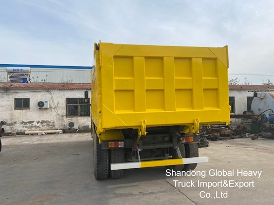 Camión volquete Sinotruk HOWO 6X4/8X4 A7/T7 usado de 10/12 ruedas, 371 CV/380 CV, 18-25 m³ para trabajo pesado