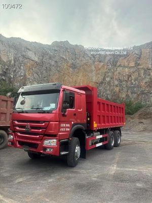 Camión volquete HOWO 8x4 con motor de 371 CV para carga útil de 40 a 60 toneladas y carrocería de minería reforzada