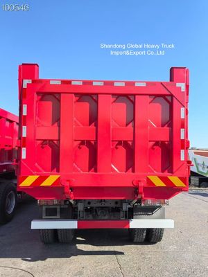 Camión volquete HOWO 8x4 con motor de 371 CV para carga útil de 40 a 60 toneladas y carrocería de minería reforzada