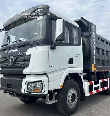 Shacman 8×4 camión de descarga con motor de 420 CV y cuerpo de acero de alta resistencia para la minería de Zambia