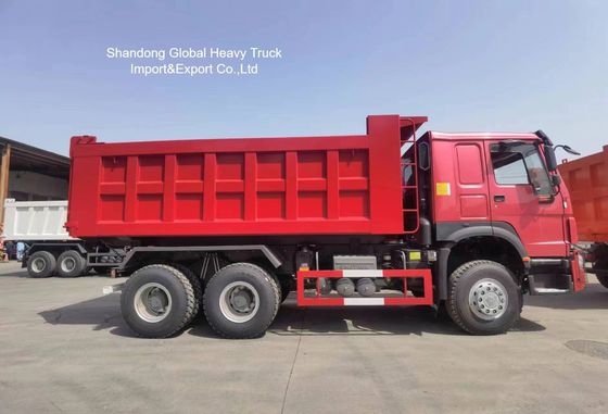 Camión volquete HOWO 8×4 de servicio pesado con motor de 420 HP y chasis reforzado para minería en Tanzania