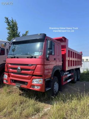 Camión volquete HOWO 8×4 de servicio pesado con motor de 420 HP y chasis reforzado para minería en Tanzania