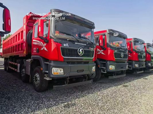 Camión volquete Shacman F3000 8x4 con motor de 420 hp y chasis de minería reforzado para minería y construcción de servicio pesado