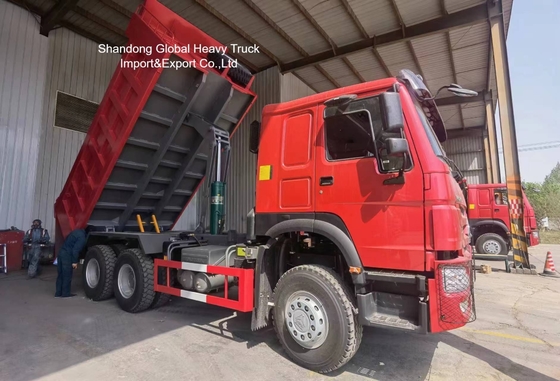 China Marca original HOWO / Shacman 380hp/371hp 6X4 8X4 10/12 ruedas camión de descarga de minería