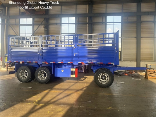 Semiremolque de 3 ejes para transporte agrícola e industrial