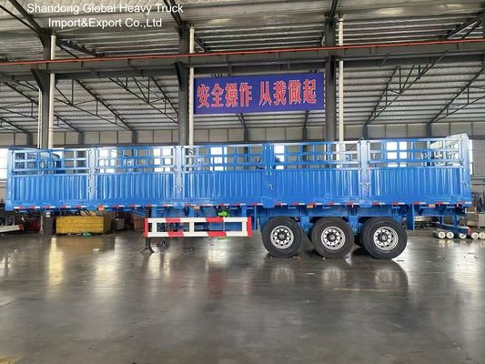 Semiremolque de cerca de 3 ejes de 50 toneladas con suspensión aérea