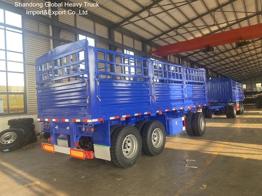 Semiremolque de 3 ejes para transporte agrícola e industrial