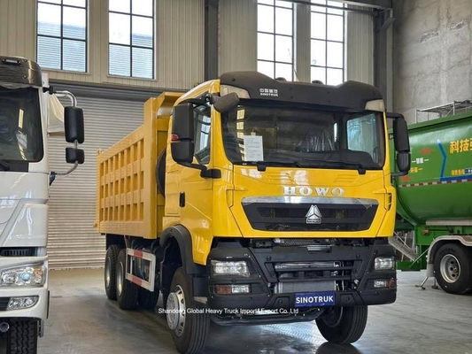 Sinotruk Precio Etiopía Sino Usado y Nuevo HOWO Tx 8X4 16 25 Meter Cúbico 12 Rueda de la Carreta de la Tipper