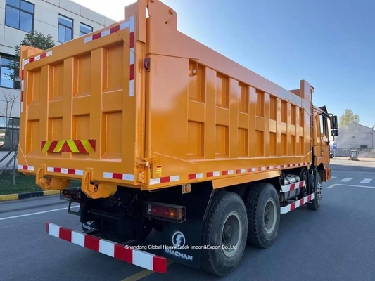 Camión volquete Shacman F3000 6×4 con motor Weichai 340HP/380HP, capacidad de carga de 40 toneladas y configuración de tracción 6×4