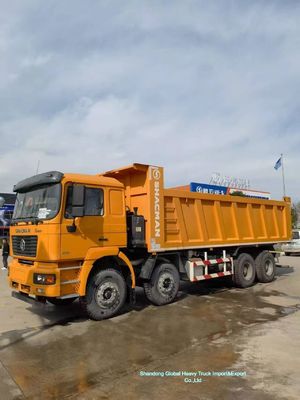 Camión volquete Shacman F3000 8x4 con motor de 420 hp y chasis de minería reforzado para minería y construcción de servicio pesado