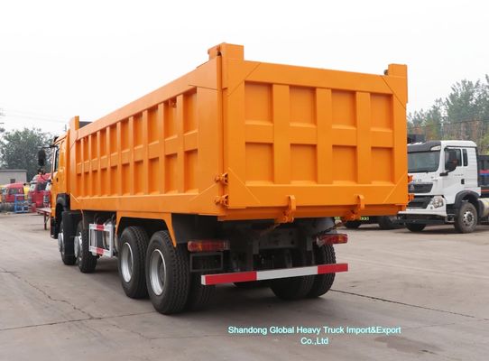 HOWO 6x4 camión de descarga con motor de 371 CV y carrocería de carga reforzada para el transporte pesado de minería