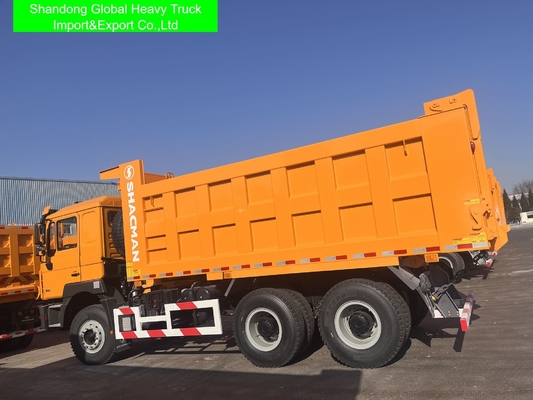 Camión volquete Shacman F3000 de 10 ruedas, 380HP, 30cbm, 30 toneladas, 6X4, usado
