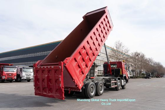 HOWO 8x4 400HP camión de descarga de 45T capacidad de trabajo pesado minería