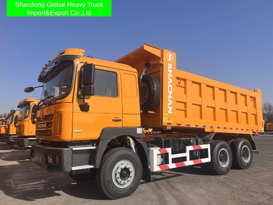 China Shacman F3000 H3000 Camión 400HP 20 Toneladas 6x4 10 Ruedas Shacman Camión Volquete Usado Precio en Venta