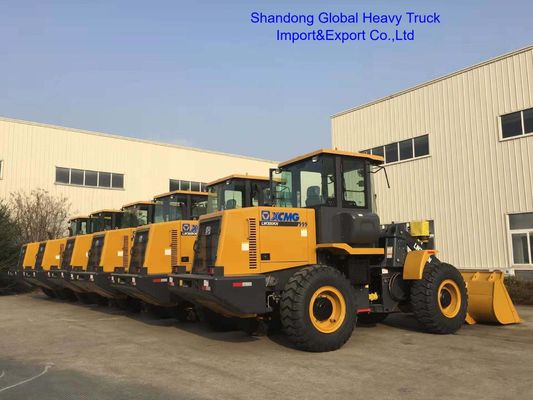 Cargador frontal de ruedas XCMG XC948E con capacidad nominal de 4 toneladas, capacidad de carga de cucharón de 2,4 m3 y especificaciones de 7882*2500*3405mm