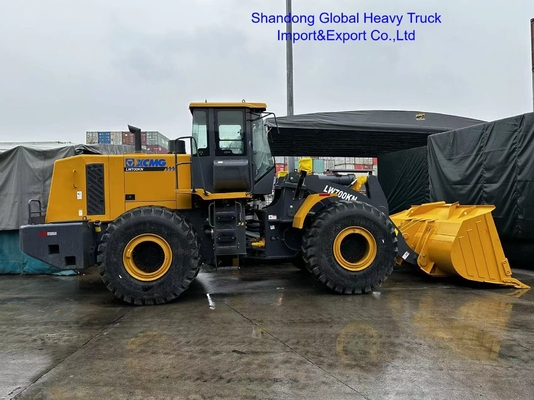 Cargadora de ruedas Liugong LW700KN de 7 toneladas con motor Weichai