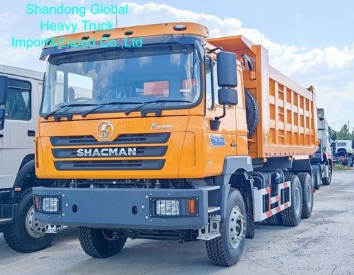 Camión de descarga pesado con capacidad de carga útil de 30-35 toneladas, tanque de combustible de 400 litros y neumáticos 12.00R20