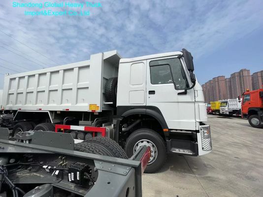 Sinotruk HOWO 400HP 420HP camión de carga pesada con conducción izquierda / derecha y asiento de suspensión aérea