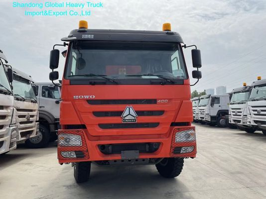 HOWO-7 8x4 camión de carga pesada con neumáticos 12.00R20 tanque de combustible de 400L y 8600 × 2300 × 1500 mm caja de carga